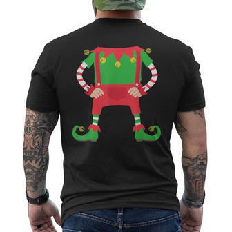 Weihnachtself Kostüm Elf Wichtel Weihnachtszwerg T-Shirt mit Rückendruck - Geschenkecke