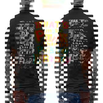 What’S More Punk Than The Public Library Librarian Men's T-shirt Back Print - Thegiftio UK