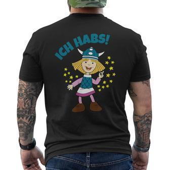 Wickie Und Die Starken Männer Ich Habs Saying T-Shirt mit Rückendruck - Geschenkecke