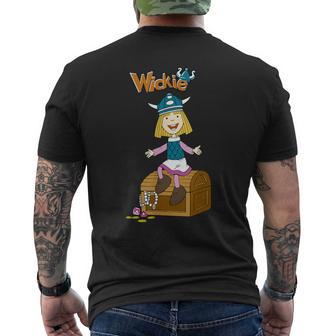 Wickie Und Die Starken Männer Schatzkiste Zeichentrick Serie T-Shirt mit Rückendruck - Geschenkecke