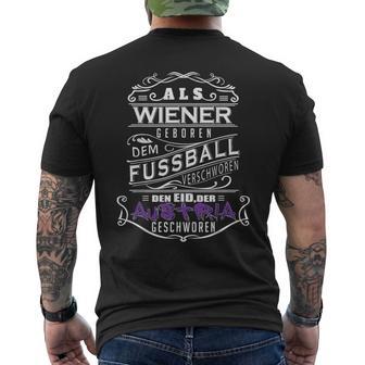 Wiener Football Austria T-Shirt mit Rückendruck - Geschenkecke