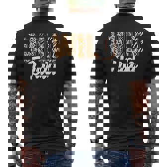 Wild Dada Zoo Born Two Be Wild B-Day Safari Jungle Animal Men's T-shirt Back Print | Mazezy