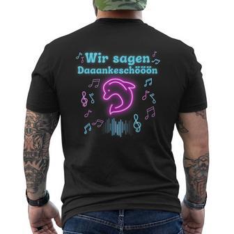 Wir Sagen Dankeschön Malle Party Summer 40 Years T-Shirt mit Rückendruck - Geschenkecke