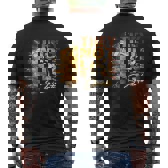 They Not Like Us Saints Men's T-shirt Back Print - Thegiftio UK