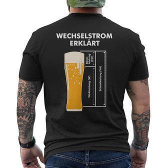 Zwecklos Ihr Elektronik Handwerker Electronen Widerstand T-Shirt mit Rückendruck - Geschenkecke