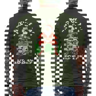 Check Out My Huge Sack Santa Christmas 2024 Men's T-shirt Back Print - Monsterry