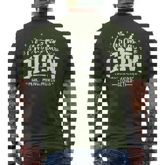 Christmas Crew Family Reunion Graphic Xmas Holiday Men's T-shirt Back Print | Seseable UK