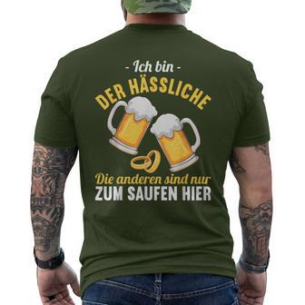 Der Ugly Heiratet Wir Saufen Jga Stag Party S T-Shirt mit Rückendruck - Geschenkecke