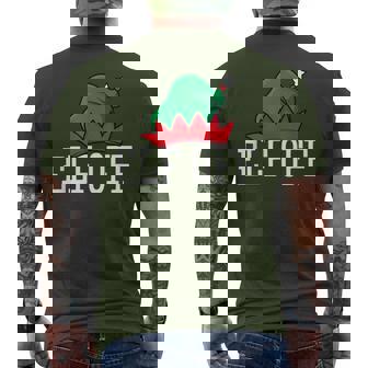 Dirty Santa & Naughty Elves Elf Off Men's T-shirt Back Print - Monsterry