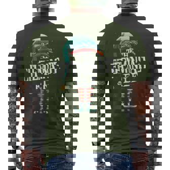 Effeminate Elf Christmas Group Xmas Pajama Party Men's T-shirt Back Print - Monsterry