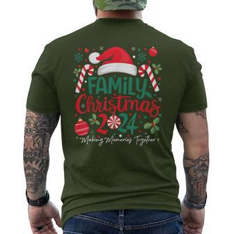 Family Christmas 2024 Christmas Squad Xmas Matching Pajamas Men's T-shirt Back Print | Seseable UK