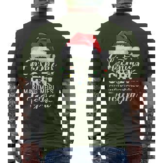 Family Christmas Crew Making Memories Together Matching Men's T-shirt Back Print | Seseable UK