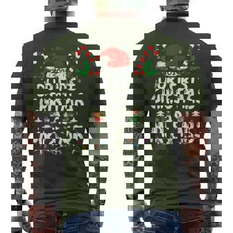 Our First Christmas As Mr & Mrs 2024 Just Married Couples Men's T-shirt Back Print - Monsterry