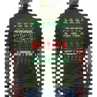 2020 Ugly Christmas Sweater Hilarious X-Mas Sweater Men's T-shirt Back Print | Seseable UK