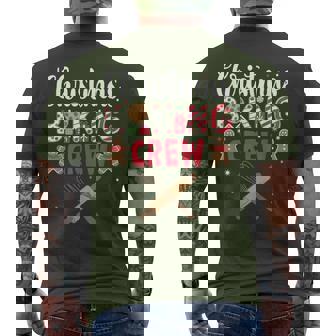 Christmas Baking Crew Baking Christmas Cookie Men's T-shirt Back Print | Seseable UK