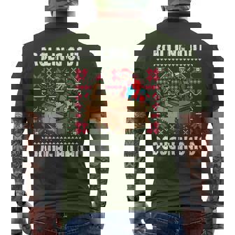 Food Chef Ugly Christmas Sweaters Men's T-shirt Back Print - Seseable