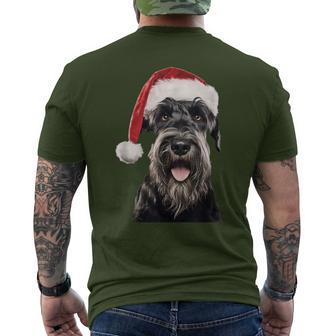 Giant Schnauzer Christmas T-Shirt mit Rückendruck - Geschenkecke