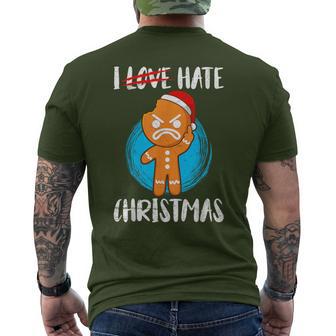 Ich Hasse Christmas Cookie Fun Christmas T-Shirt mit Rückendruck - Geschenkecke