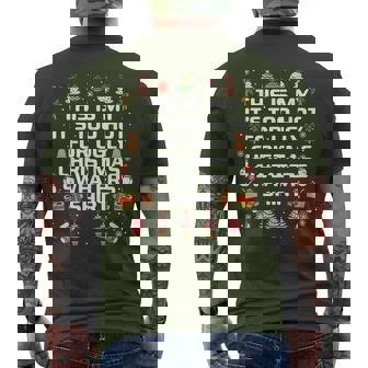 This Is My It's Too Hot For Ugly Christmas Sweaters 2024 Men's T-shirt Back Print | Mazezy