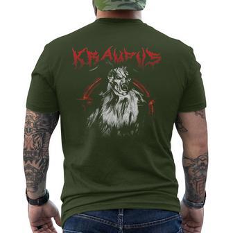 Kramperl Perchten Knecht Ruprecht Christmas Demon Krampus S T-Shirt mit Rückendruck - Geschenkecke