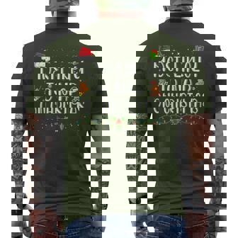 Most Likely To Nap On Christmas Family Christmas Men's T-shirt Back Print - Thegiftio UK