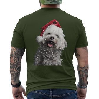 Maltese Christmas T-Shirt mit Rückendruck - Geschenkecke