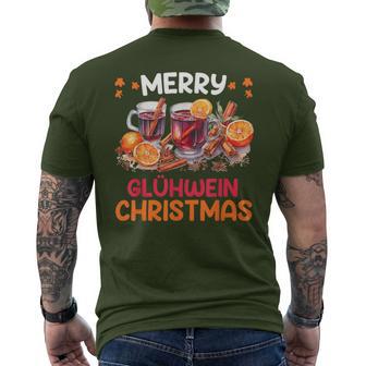 Merry Glühwein Christmas Feuerzangenpunch Christmas Market T-Shirt mit Rückendruck - Geschenkecke