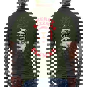 Merry Rizz Mas Sigmas- Gen Alpha Middle School Christmas Men's T-shirt Back Print - Thegiftio UK