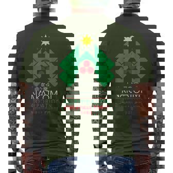 Nakatomii Corporations Christmas Party Classic Men's T-shirt Back Print | Mazezy