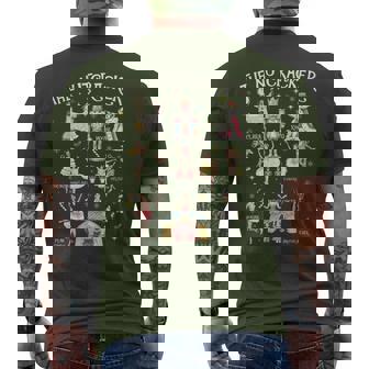 Nutcracker Christmas Xmas Family Matching Pajamas Ornaments Men's T-shirt Back Print - Thegiftio UK