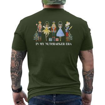 In My Nutcracker Era Christmas Nutcracker Ballet Festive Men's T-shirt Back Print - Monsterry