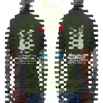 Seabirds Blue-Footed Booby Bird Lover Galapagos Christmas Men's T-shirt Back Print - Thegiftio