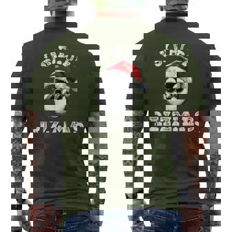 Skibidi Rizzmas Gen Alpha Slang Christmas Penguin Men's T-shirt Back Print | Mazezy