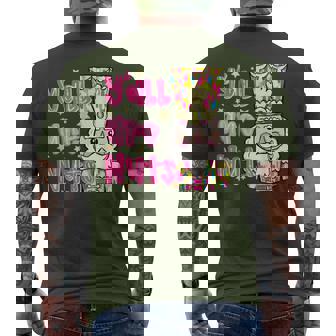 Y'all Are Nuts Merry Christmas Pink Nutcracker Lover Men's T-shirt Back Print - Thegiftio