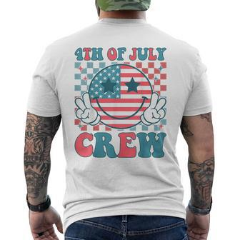4Th Of July Crew Matching Family Outfits Independence Day Men's T-shirt Back Print - Monsterry DE