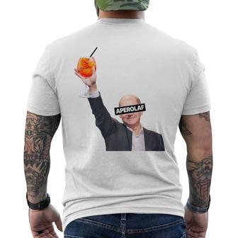 Aperolaf Hallöchen Aperölchen Spritz Feeling Spritzy T-Shirt mit Rückendruck - Geschenkecke