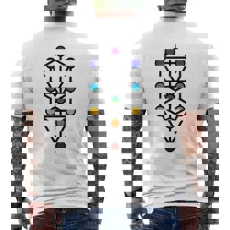 Arbre Deie Sephiroth Chakra Arc-En-Ciel Kabbale Mysticisme T-shirt imprimé au dos - Cadeauxyz