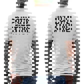 Attitude Positive T-shirt imprimé au dos - Cadeauxyz