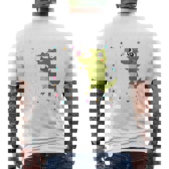 Bambino 2 Compleanno Bambini & Coccodrillo Regalo Di 2 Anni T-shirt da uomo con stampa posteriore - Novitaregali