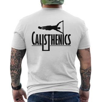 Bandera Humana Calistenics Fitness Camiseta Hombre Estampado Espalda - Regaloses