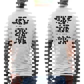 Best Oliver Ever Camiseta Hombre Estampado Espalda - Regaloses