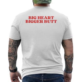 Big Heart Bigger Butt T-Shirt mit Rückendruck - Geschenkecke