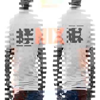 Big Nix Energy Denver Fan Merch Men's T-shirt Back Print - Thegiftio UK