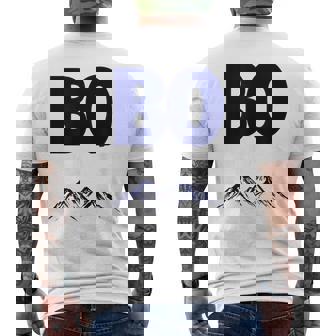 Bo Knows Denver Bo Knows Merch Men's T-shirt Back Print - Thegiftio UK