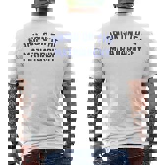 Bring On The Matriarchy Feminist Slogan Men's T-shirt Back Print - Thegiftio UK