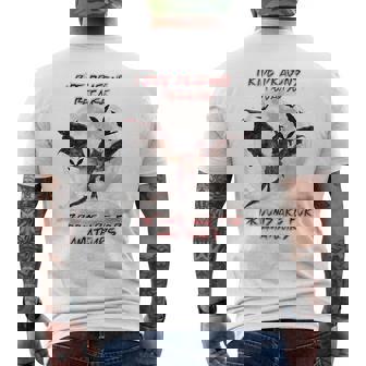 Cat I Ride Dragons Brooms Are For Amateurs Halloween Men's T-shirt Back Print - Monsterry