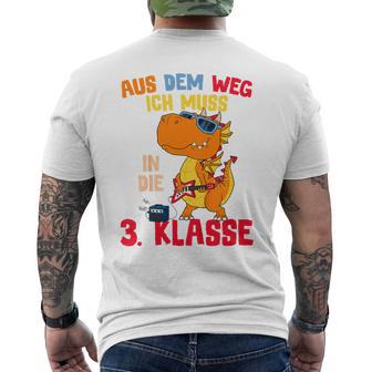 Children's Aus Dem Weg Ich Muss In Die 3Rd Klasse Einschulung T-Shirt mit Rückendruck - Geschenkecke