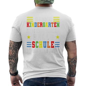 Children's Danke Kindergarten Für Die Unvergessliche Zeit Hello Schule T-Shirt mit Rückendruck - Seseable