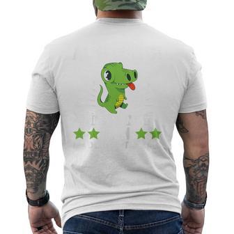 Children's Dino Achtung Hier Kommt Ein Kindergartenkind Kindergarten Kindergarten T-Shirt mit Rückendruck - Geschenkecke