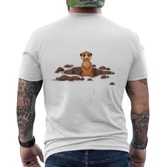 Children's First Day At School Ich Bin 1 Klasse Meerkat T-Shirt mit Rückendruck - Geschenkecke